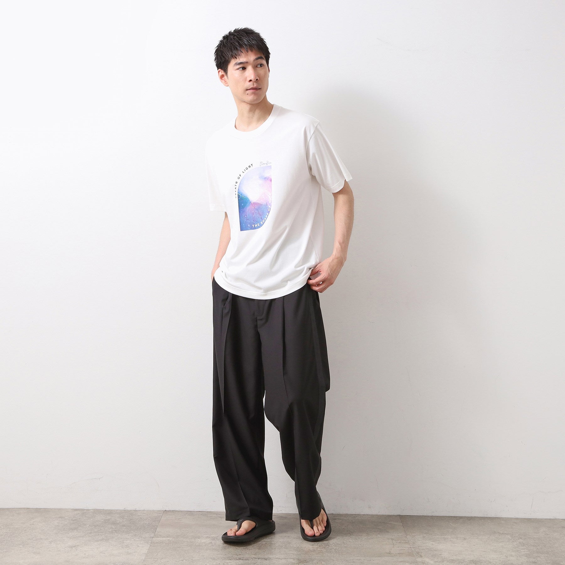 ザ ショップ ティーケー(メンズ) THE SHOP TK(Men) アートグラフィックTシャツ (オフホワイト(003)) オフホワイト(003)