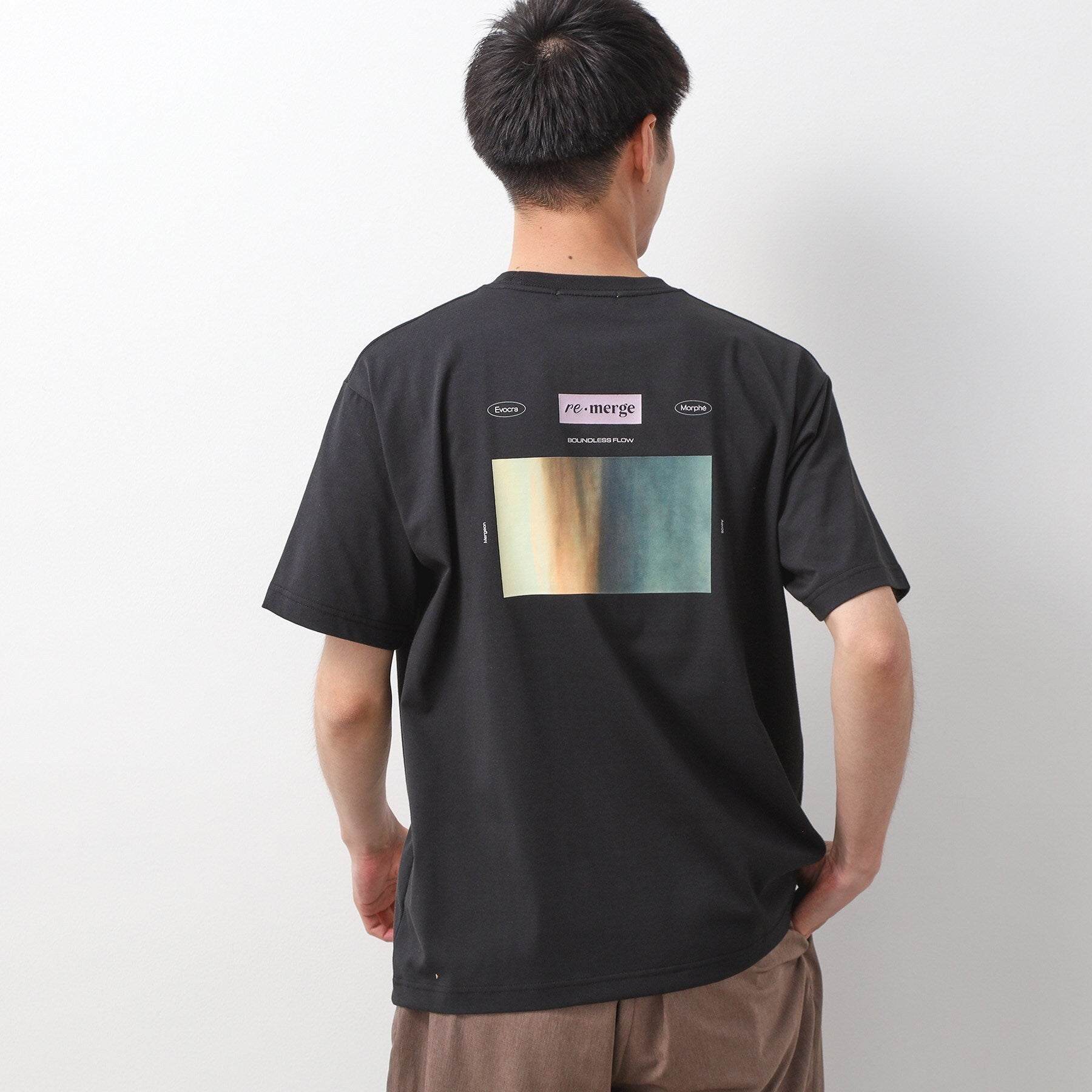 ザ ショップ ティーケー(メンズ) THE SHOP TK(Men) アートグラフィック半袖Tシャツ (ブラック(619)) ブラック(619)