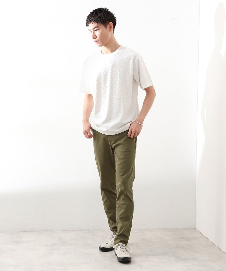 ザ ショップ ティーケー(メンズ) THE SHOP TK(Men) ジオメリンクスSS (ライトベージュ(051)) ライトベージュ(051)