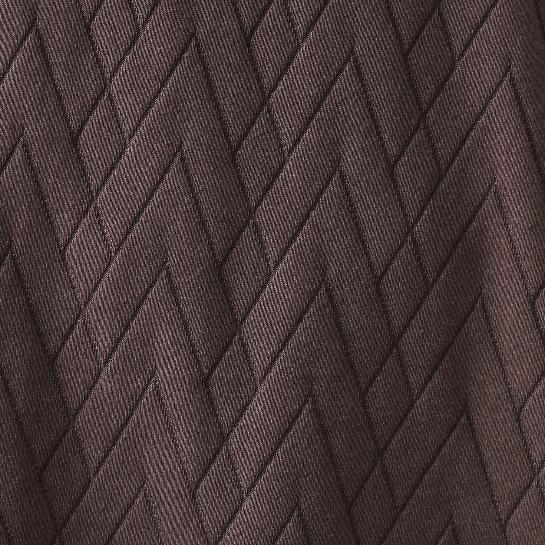 ザ ショップ ティーケー(メンズ) THE SHOP TK(Men) リサイクルリンクスジオメトリック長袖Tシャツ (ブラウン(044)) ブラウン(044)