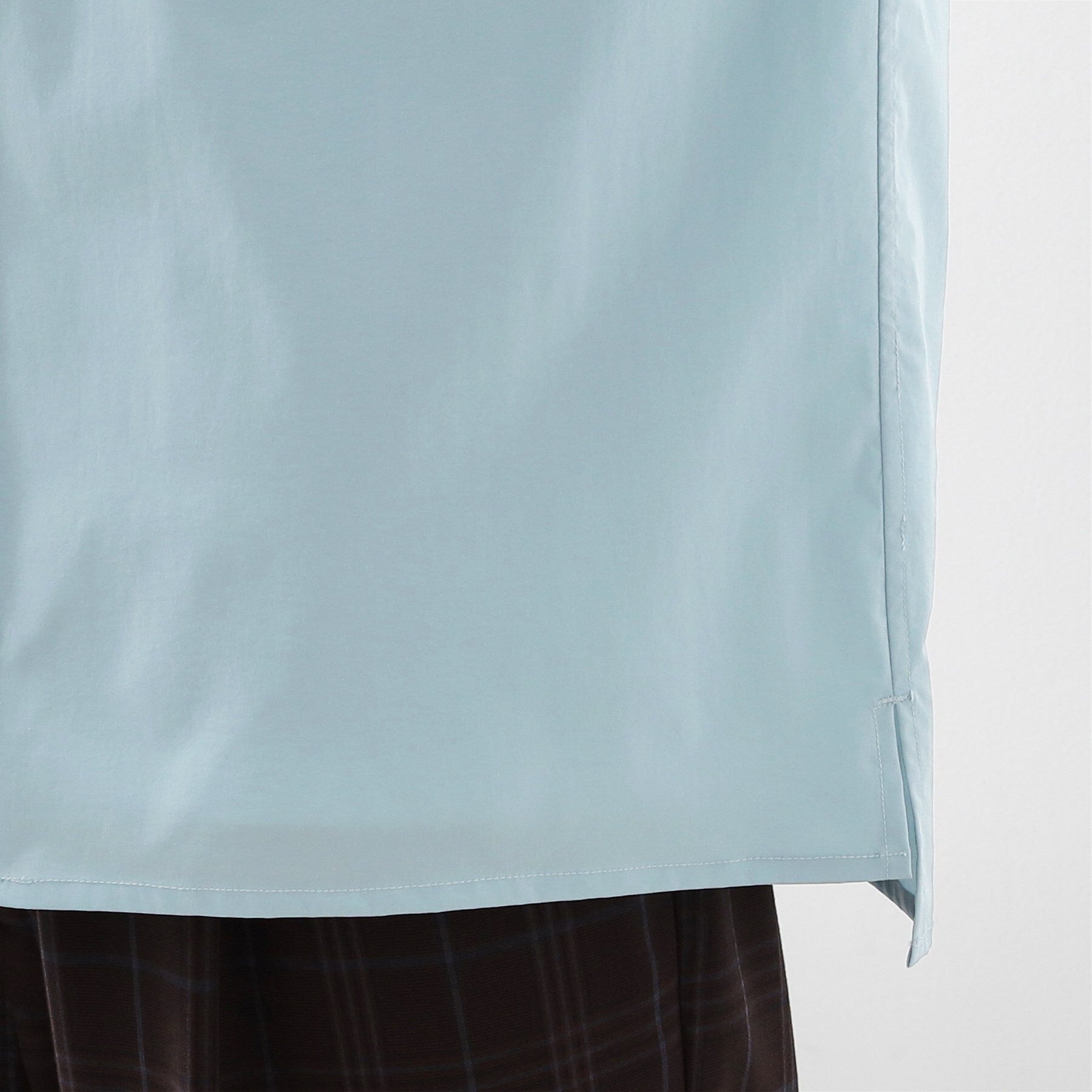 ザ ショップ ティーケー(メンズ) THE SHOP TK(Men) CAVEブロード長袖シャツ (サックスブルー(090)) サックスブルー(090)