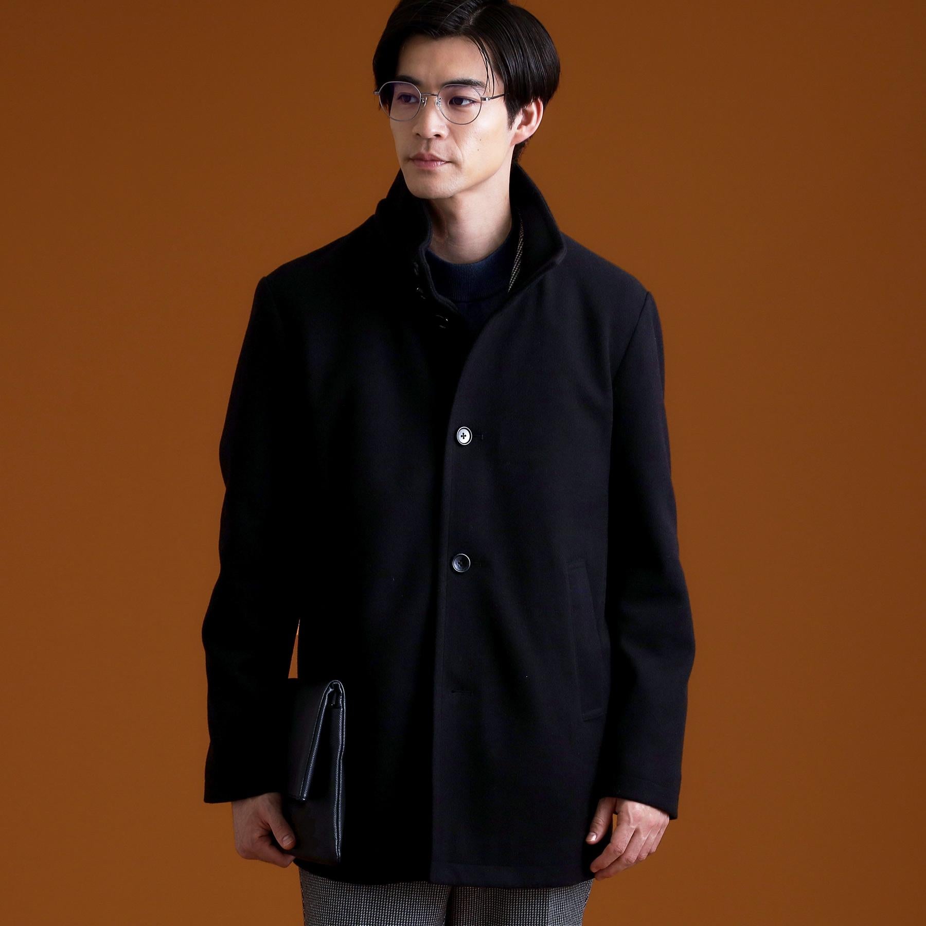 ザ ショップ ティーケー(メンズ) THE SHOP TK(Men) ウーリックスタンドメルトンコート (グレー(412)) グレー(412)