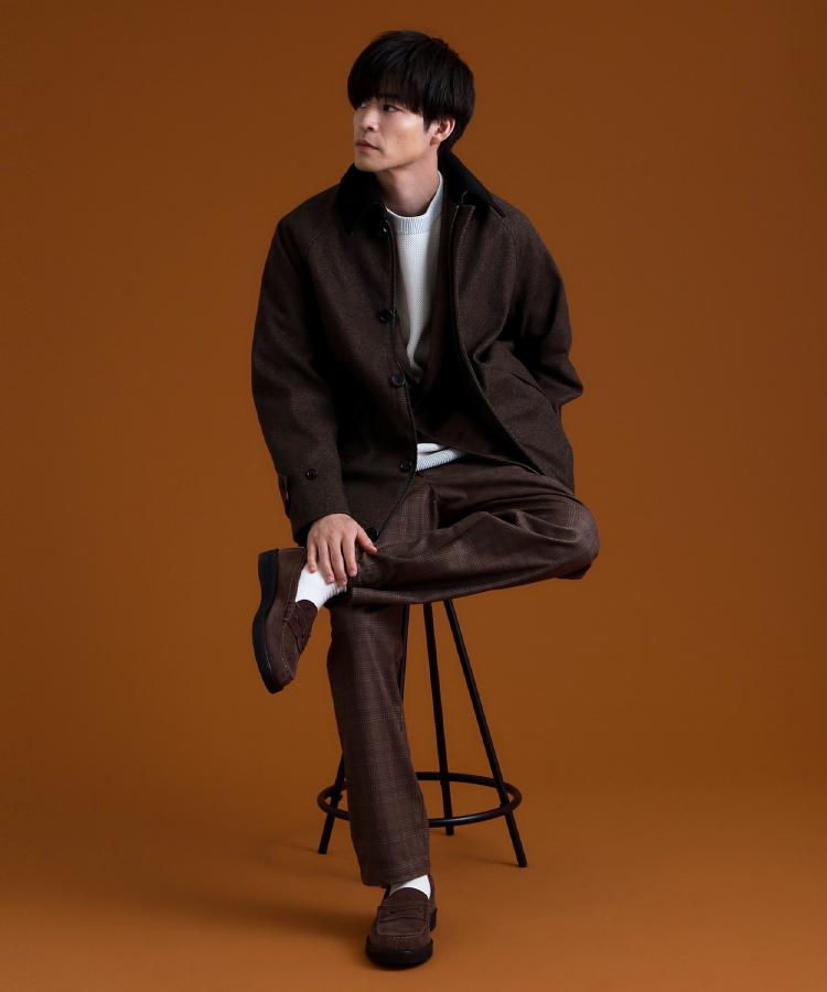 ザ ショップ ティーケー(メンズ) THE SHOP TK(Men) ウーリックデッキブルゾン (ブラウン(443)) ブラウン(443)