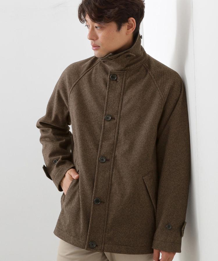 ザ ショップ ティーケー(メンズ) THE SHOP TK(Men) ウーリックデッキブルゾン (ブラウン(443)) ブラウン(443)