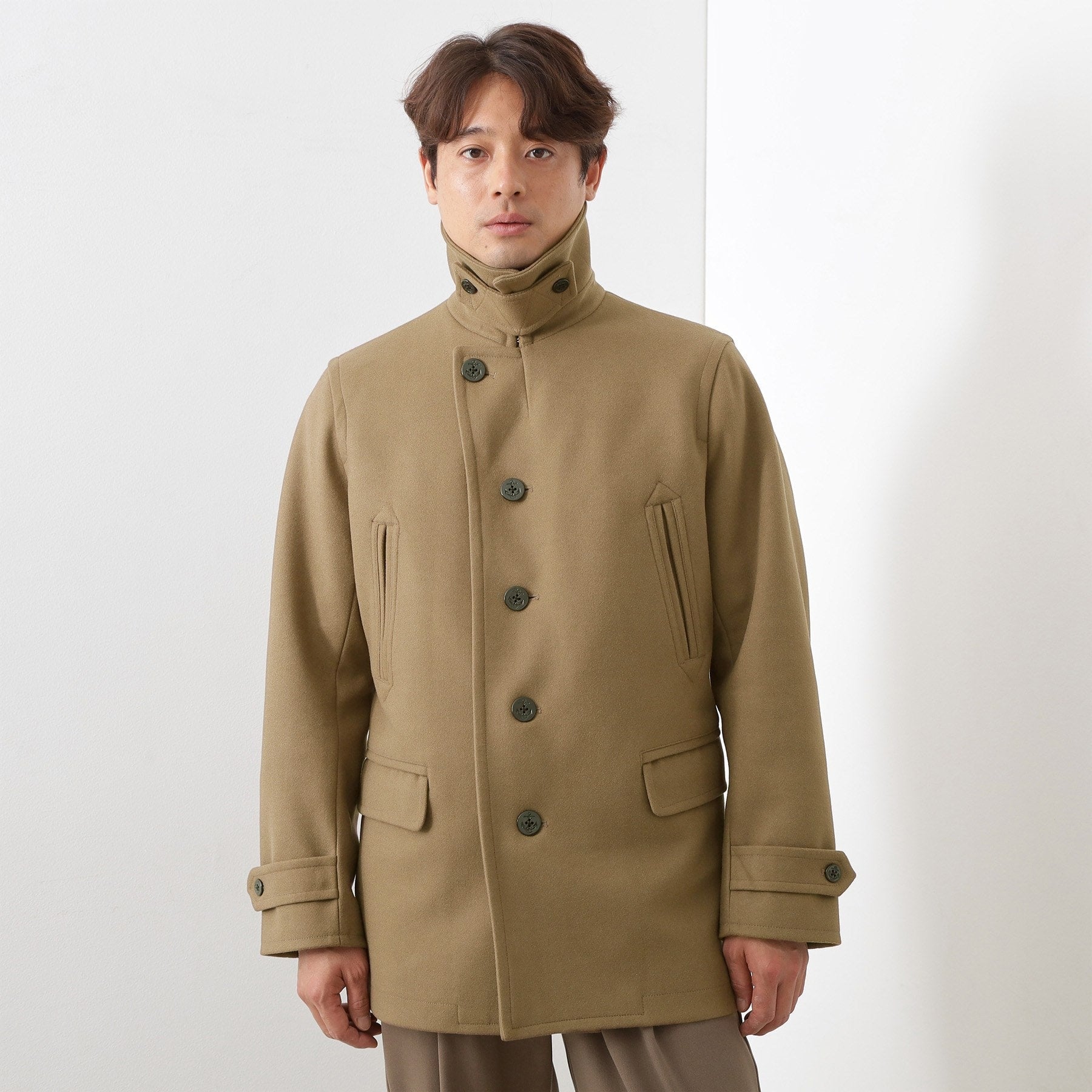 ザ ショップ ティーケー(メンズ) THE SHOP TK(Men) ウーリックシングルPジャケット (ネイビー(094)) ネイビー(094)