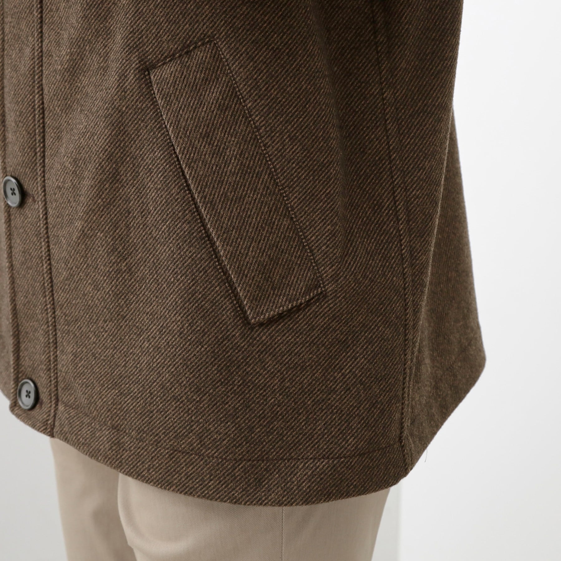 ザ ショップ ティーケー(メンズ) THE SHOP TK(Men) ウーリックデッキブルゾン (グレー(412)) グレー(412)