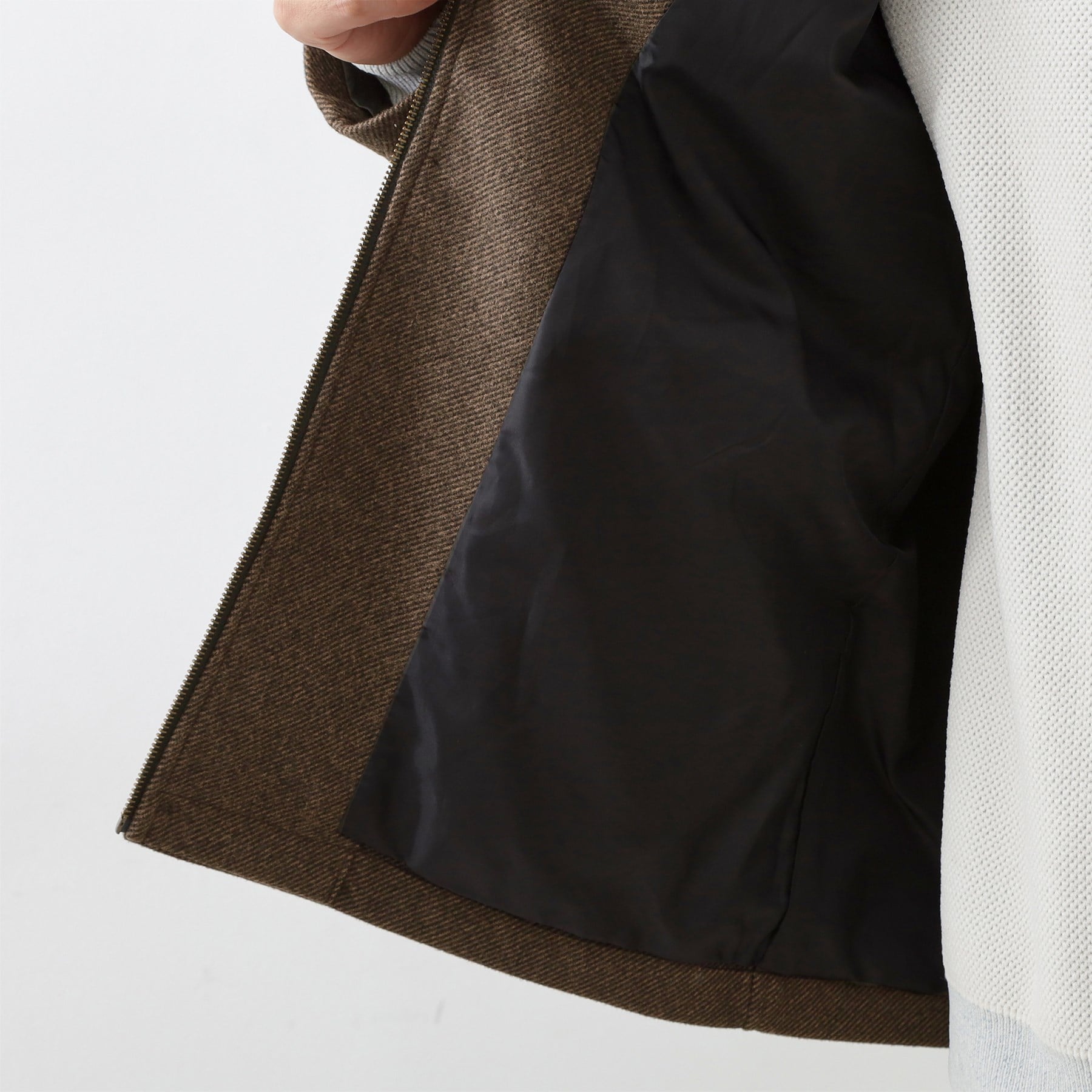 ザ ショップ ティーケー(メンズ) THE SHOP TK(Men) ウーリックデッキブルゾン (グレー(412)) グレー(412)