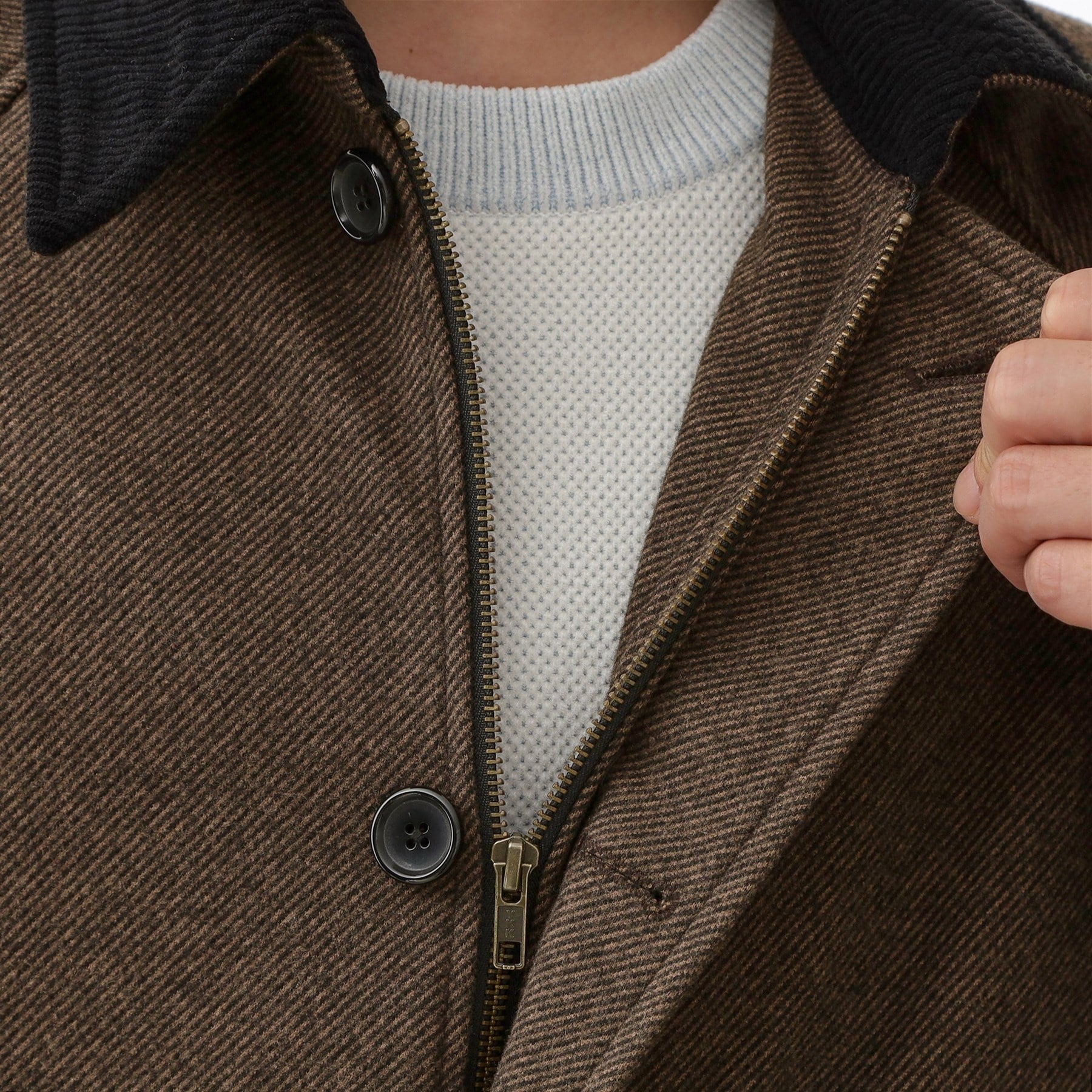 ザ ショップ ティーケー(メンズ) THE SHOP TK(Men) ウーリックデッキブルゾン (グレー(412)) グレー(412)