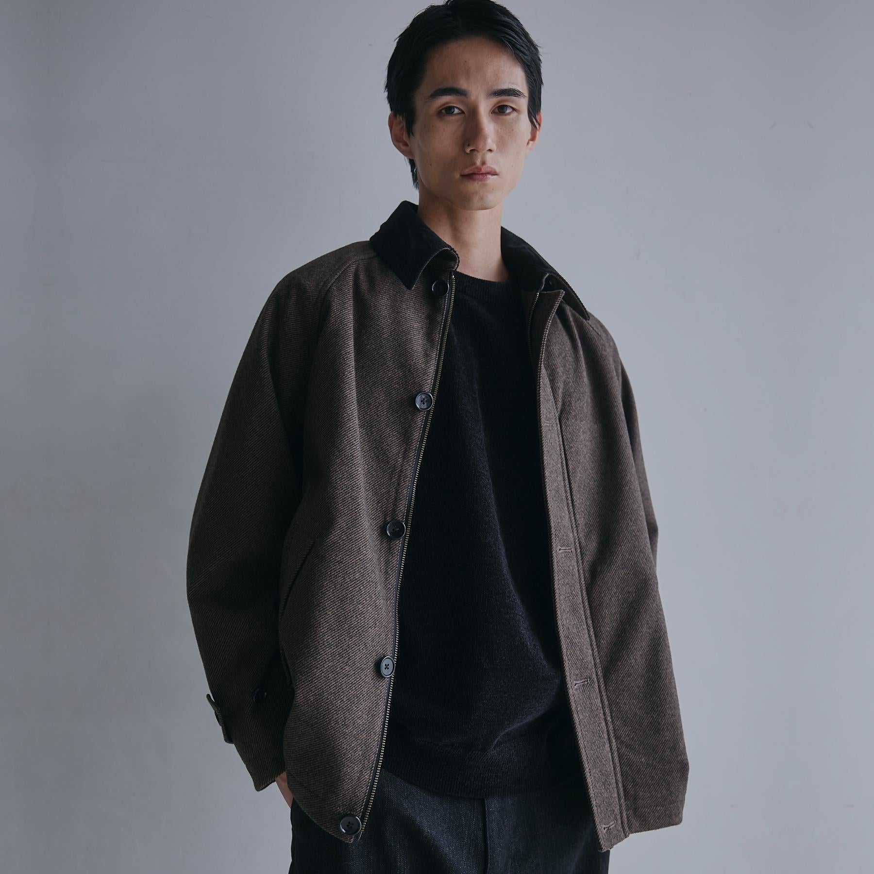 ザ ショップ ティーケー(メンズ) THE SHOP TK(Men) ウーリックデッキブルゾン (グレー(412)) グレー(412)