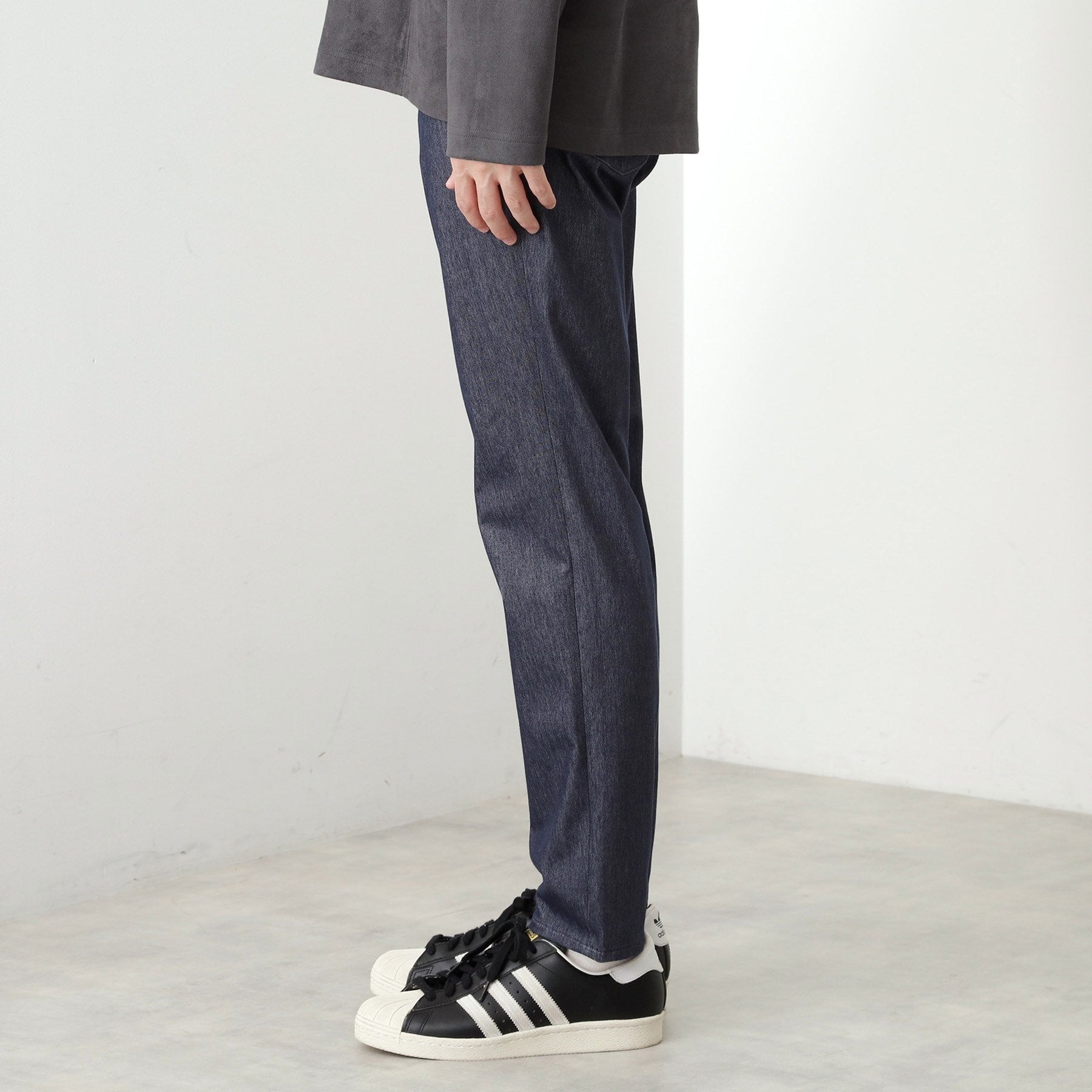 ザ ショップ ティーケー(メンズ) THE SHOP TK(Men) プレミアムスキニーパンツ WARM【裏起毛/360°ストレッチ/洗濯機OK】 (ブラウン(044)) ブラウン(044)