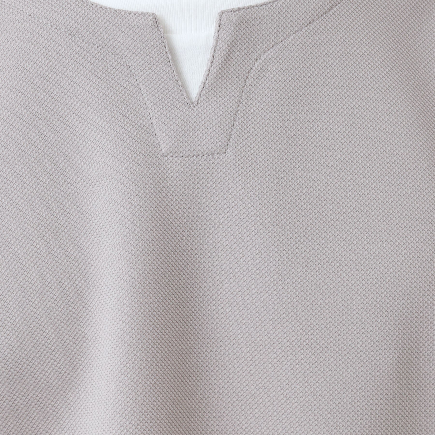 ザ ショップ ティーケー(メンズ) THE SHOP TK(Men) 【1枚で決まる!】キーネックフェイクレイヤード長袖Tシャツ (オフホワイト(003)) オフホワイト(003)