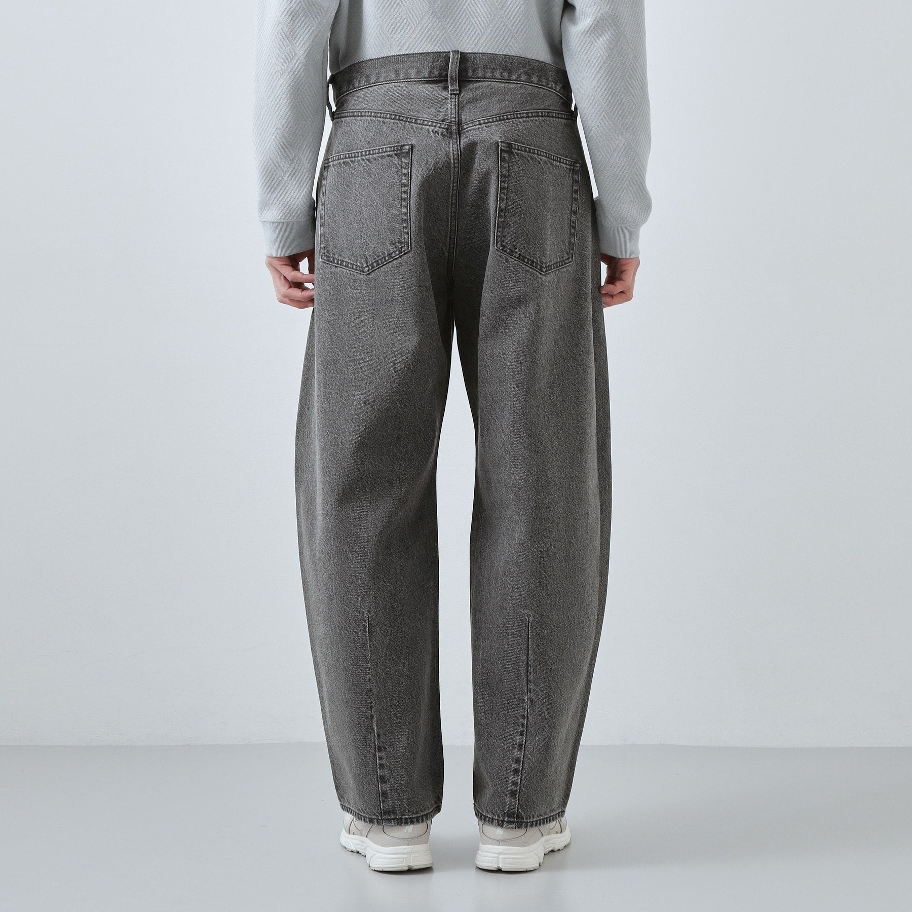 ザ ショップ ティーケー(メンズ) THE SHOP TK(Men) デニムカーブパンツ (ブラック(019)) ブラック(019)