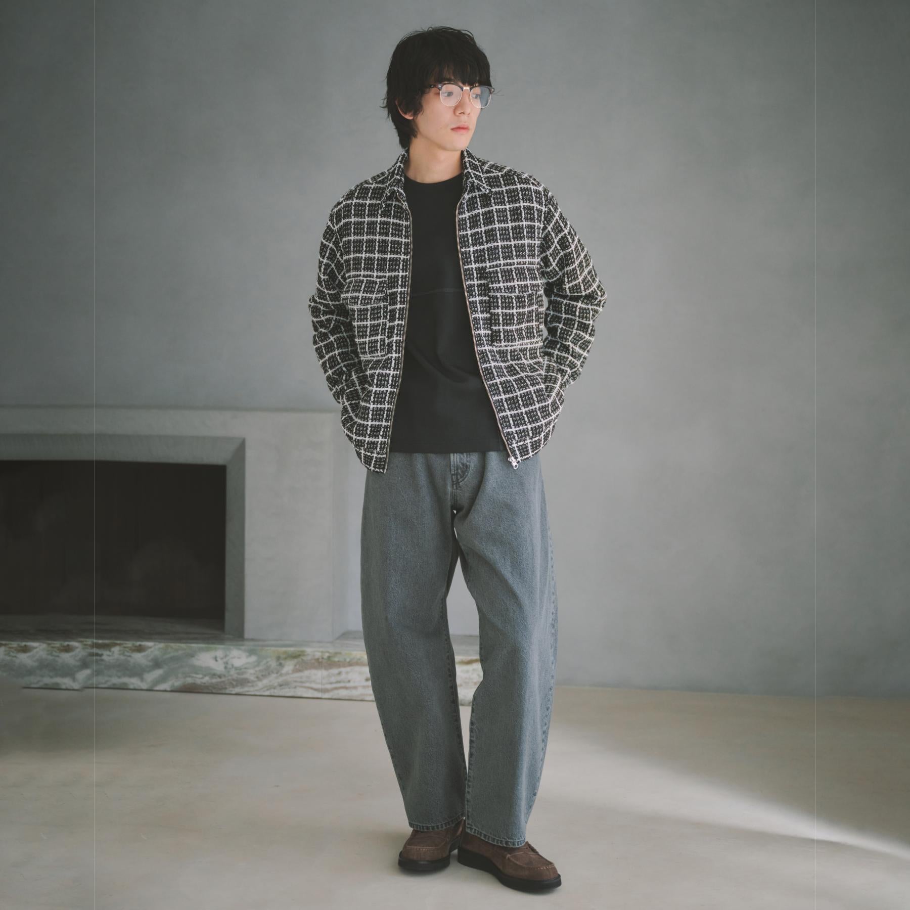 ザ ショップ ティーケー(メンズ) THE SHOP TK(Men) デニムカーブパンツ (ブラック(019)) ブラック(019)