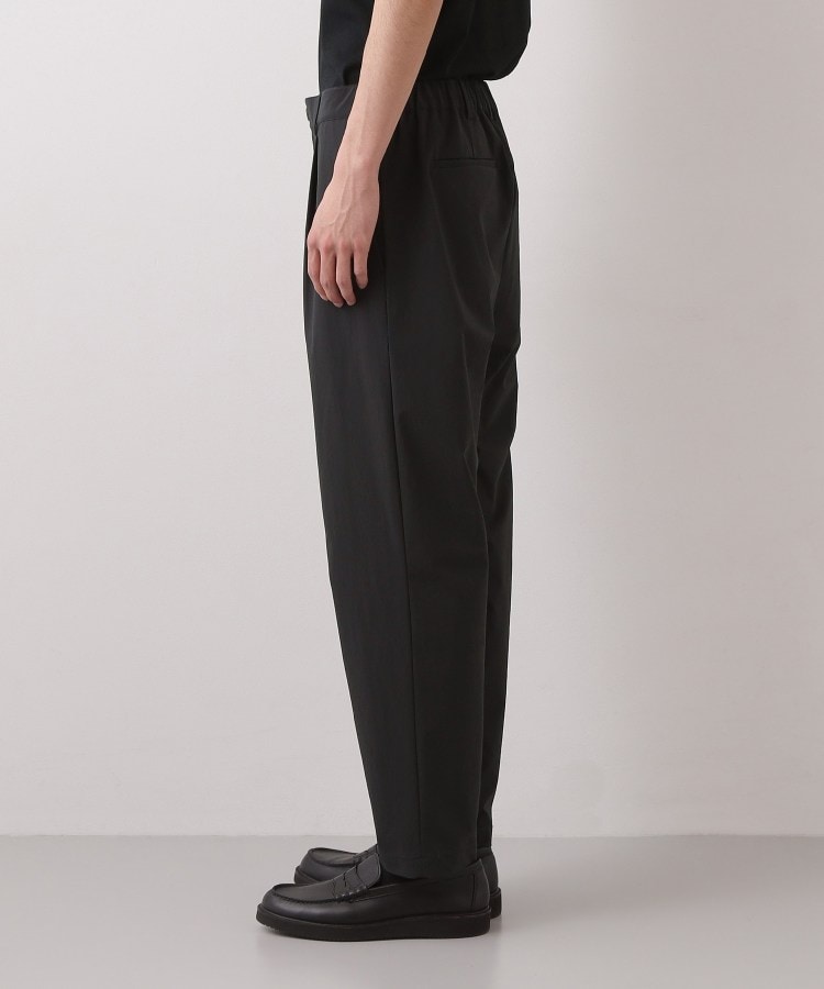 ザ ショップ ティーケー(メンズ) THE SHOP TK(Men) 《KURO》コーデュラナイロン テーパードパンツ セットアップ可/防シワ/撥水/ストレッチ (ブラック(019)) ブラック(019)