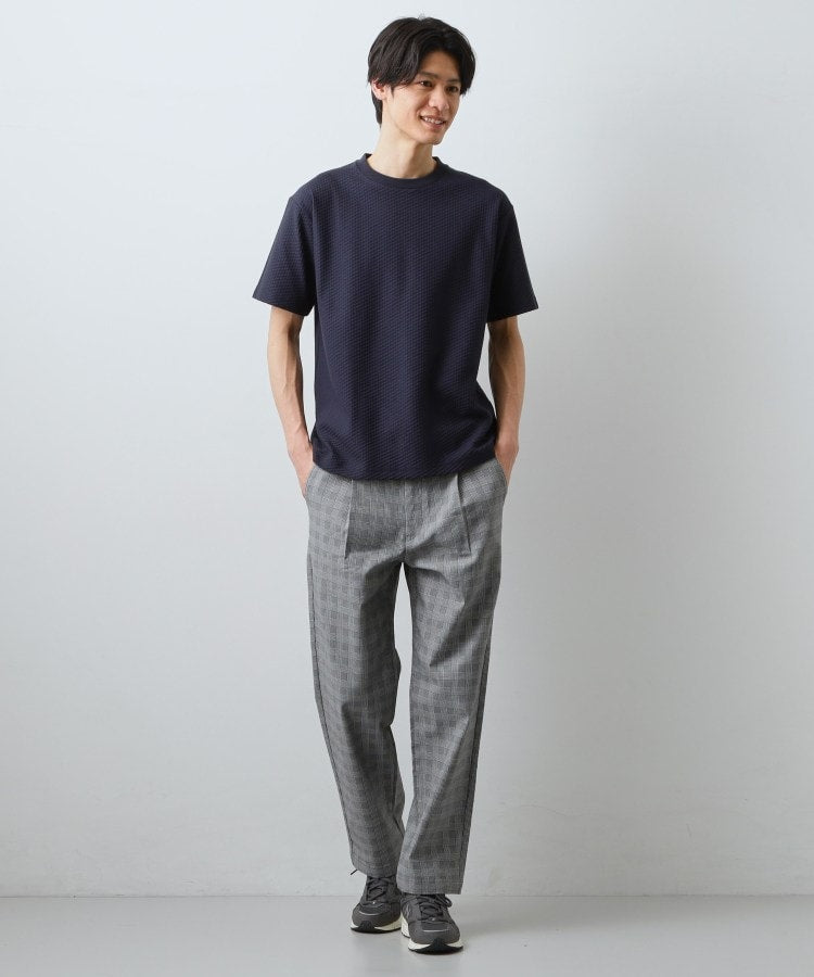 ザ ショップ ティーケー(メンズ) THE SHOP TK(Men) ハニカムリンクス S/S (ネイビー(094)) ネイビー(094)
