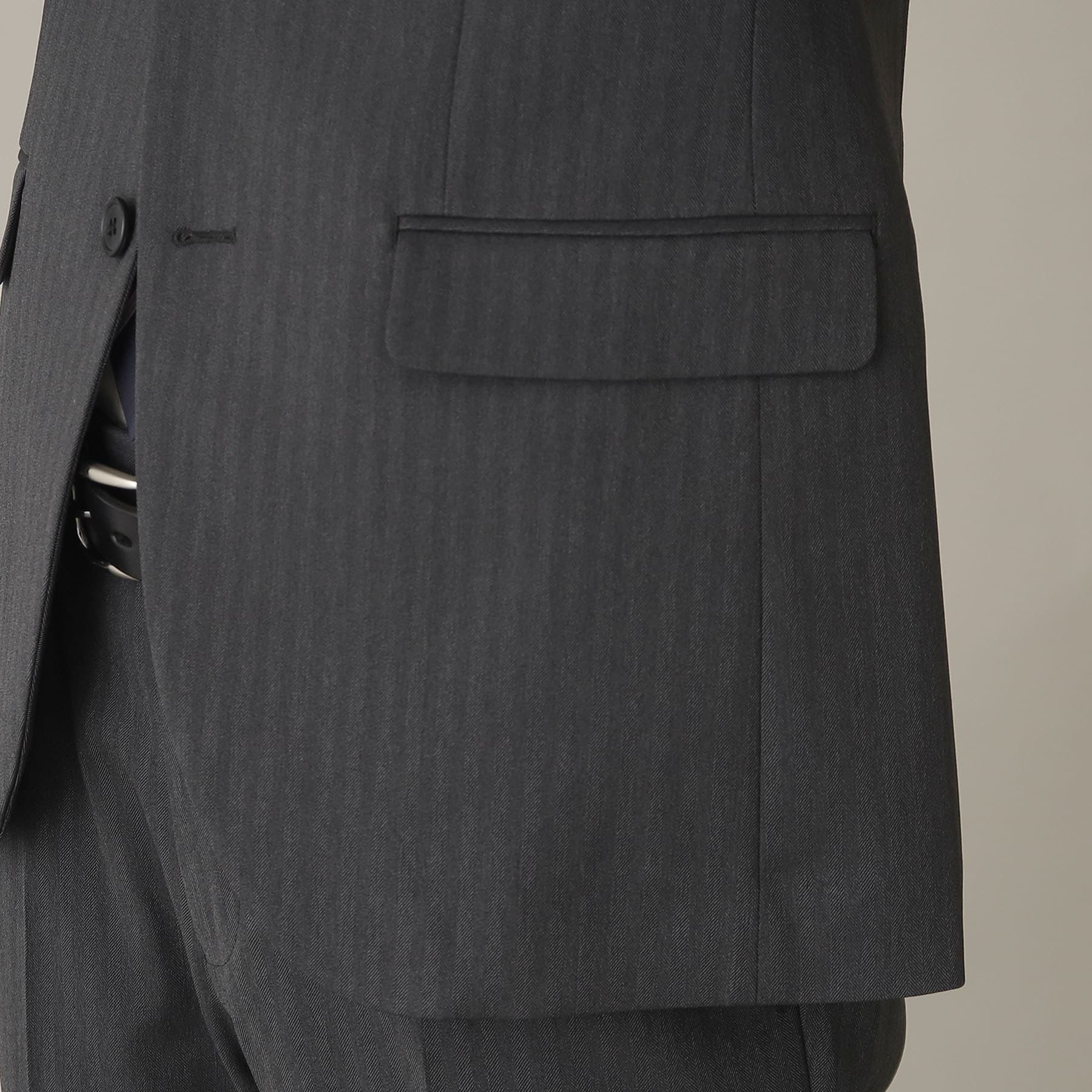 ザ ショップ ティーケー THE SHOP TK 【セットアップ可】甘撚りヘリンボンジャケット