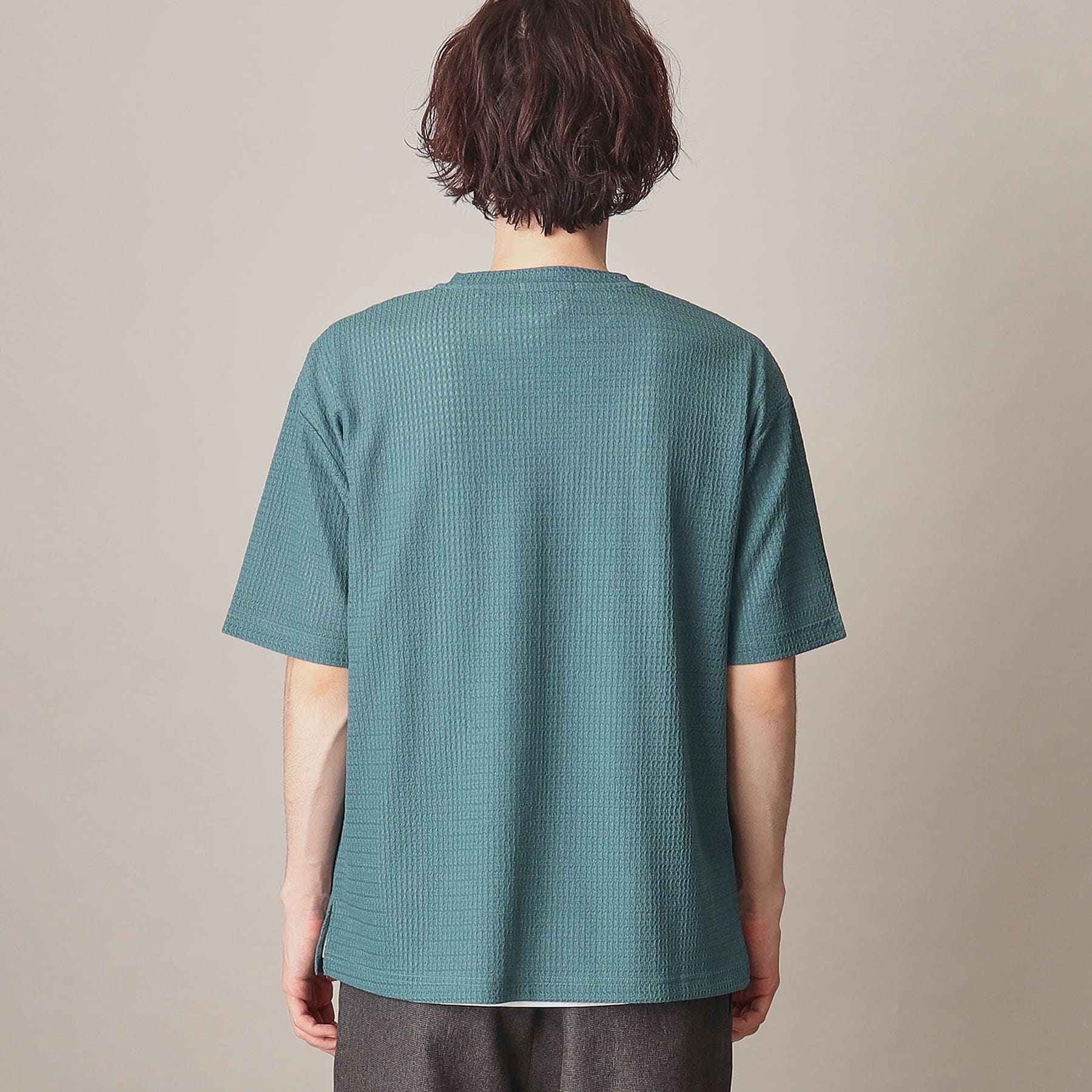 ザ ショップ ティーケー THE SHOP TK 【インナーセットアイテム】シアージャガードアンサンブルTシャツ