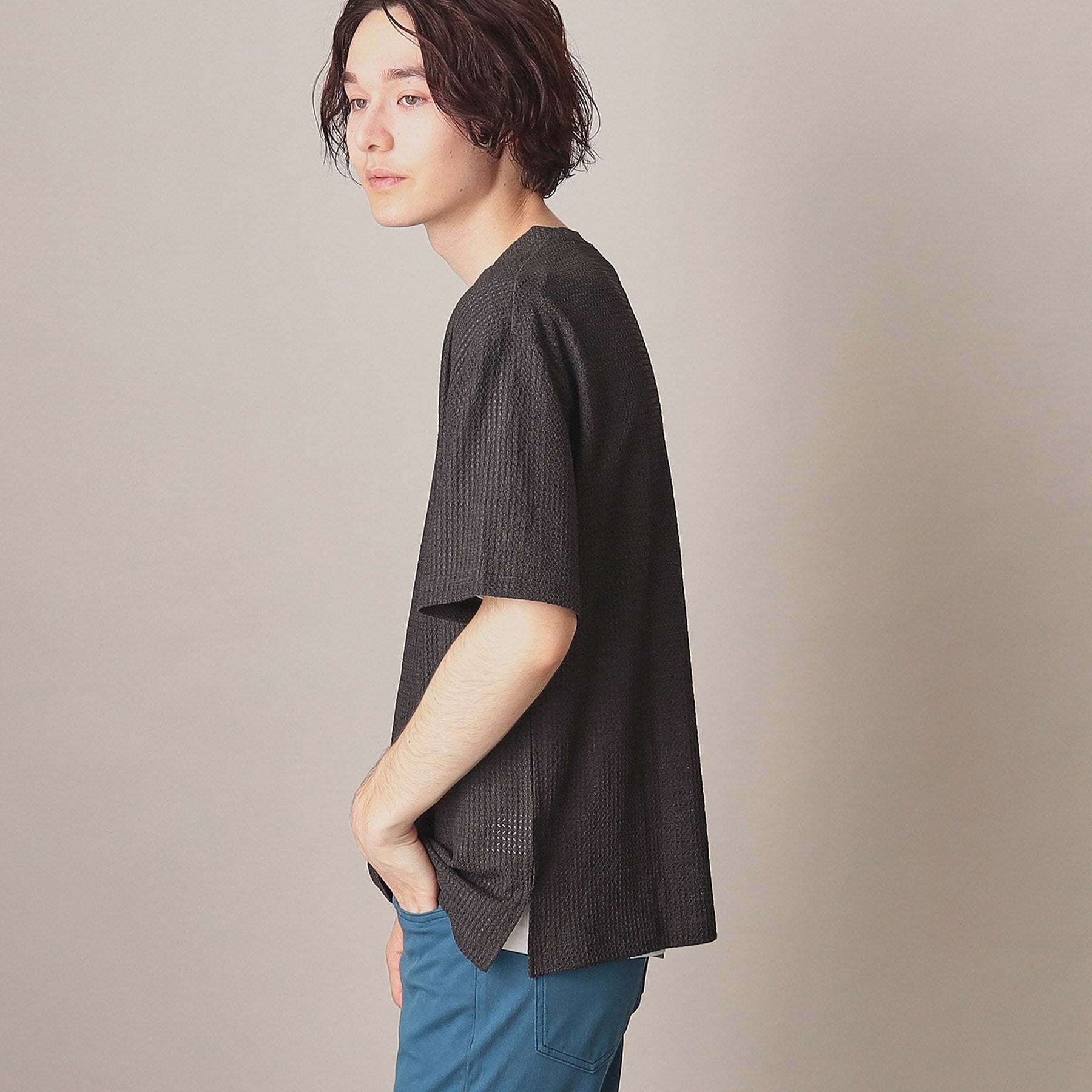 ザ ショップ ティーケー THE SHOP TK 【インナーセットアイテム】シアージャガードアンサンブルTシャツ