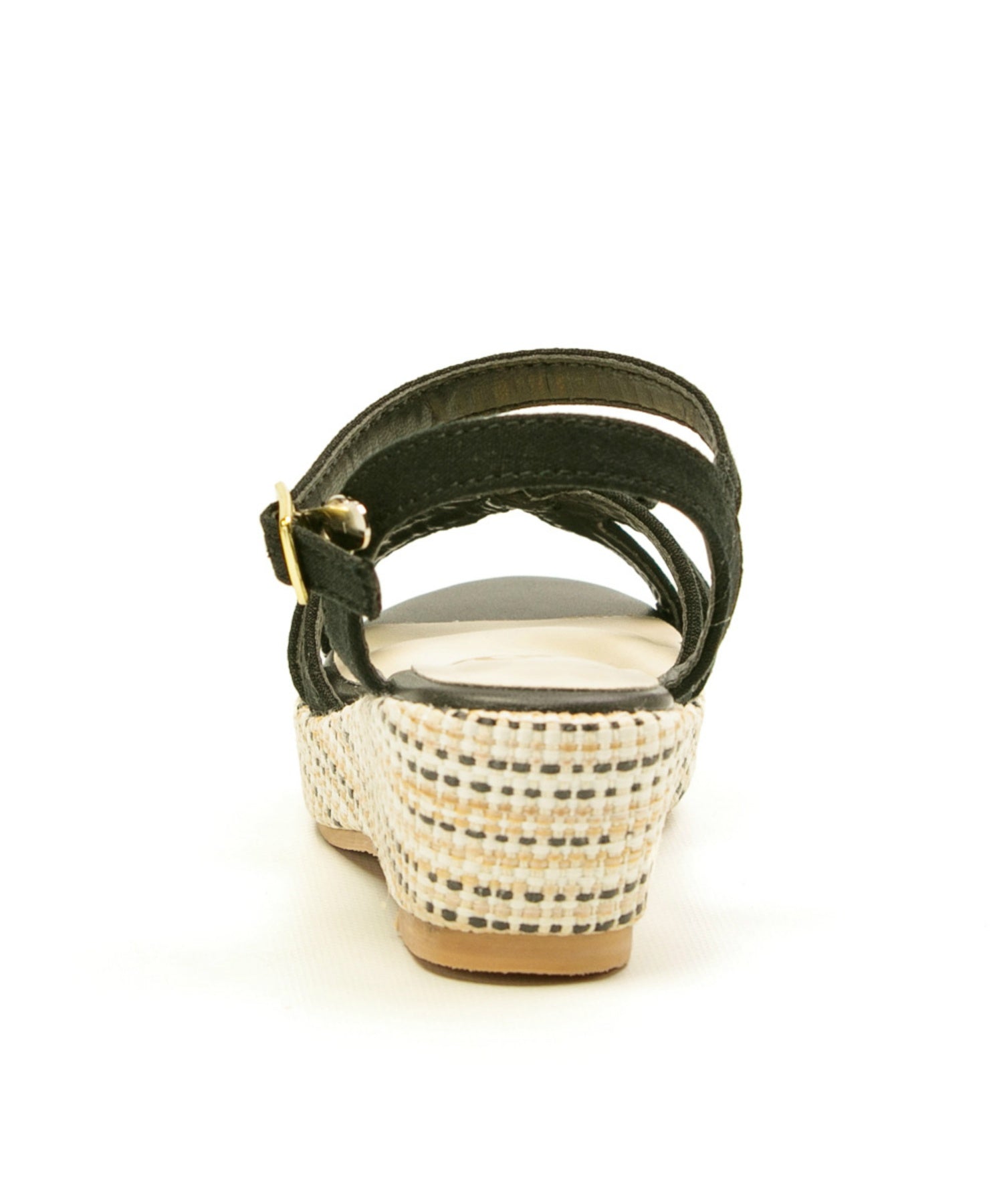 Foot Place KIDS Sandals Low Heel Simple Ribbon Kids Fashion Wedge Girls Strap Yellow Pumpkin TS-JN10