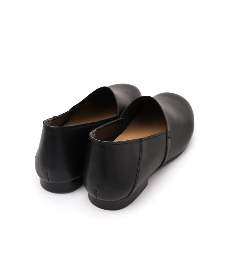 ゾック ZOCCU スリッポン レディース レザー 本革 牛革 柔らかい 歩きやすい 痛くない 1.4cmローヒール ぺたんこ 黒 ブラック ブラウン ホワイト オリーブ 通勤 仕