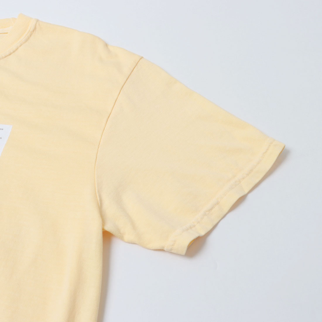 ザ ファイナル ビュー THE FINAL VIEW The Beatles / ビートルズ ピグメント プリントTシャツ (イエロー) イエロー