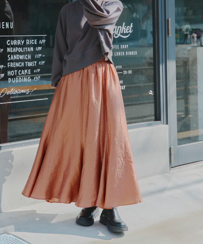 ティティベイト titivate シャイニーフレアスカート