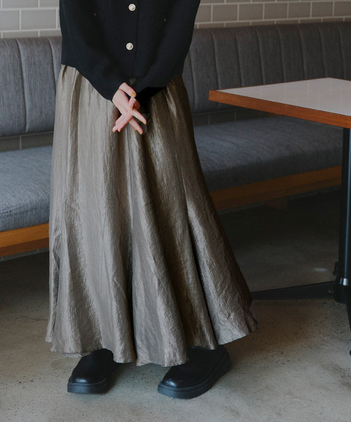 ティティベイト titivate シャイニーフレアスカート