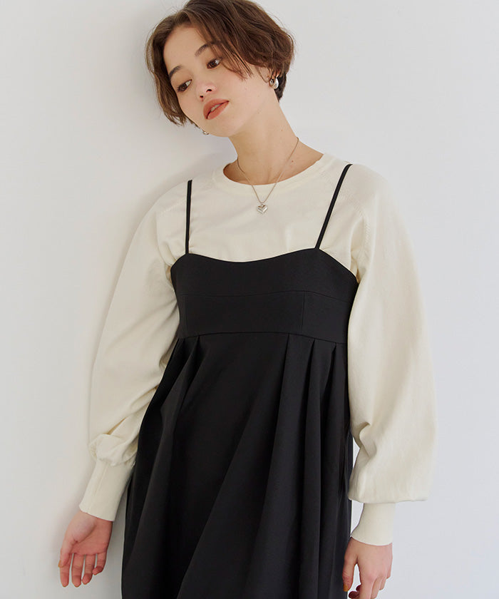 ティティベイト titivate ベーシックコンパクトニット