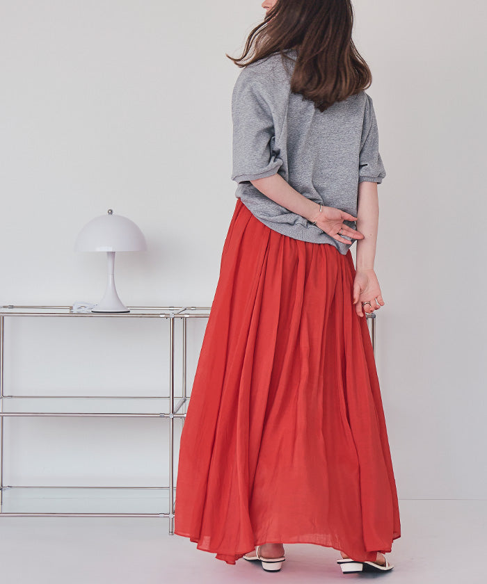 ティティベイト titivate シアータックボリュームスカート (ブラック) ブラック