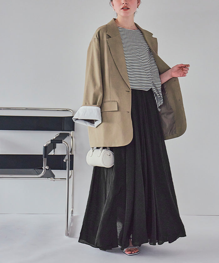 ティティベイト titivate シアータックボリュームスカート (ブラック) ブラック