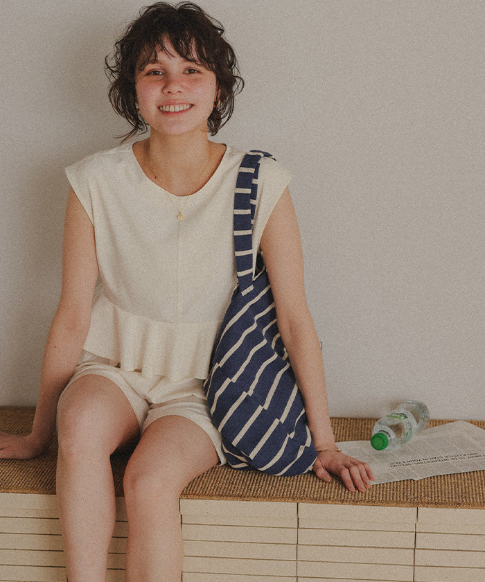 ティティベイト titivate ペプラムフレアデザインオールインワン/ワンピース水着 【返品不可商品】 (バニラ) バニラ