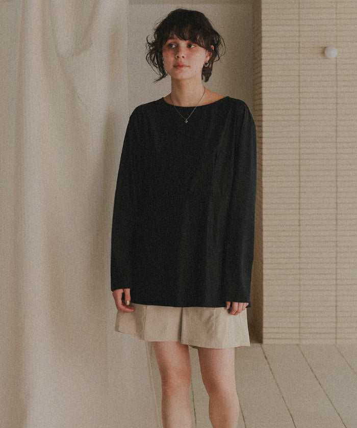 ティティベイト titivate 撥水バックゴムショートパンツ/ラッシュガード (ベージュ) ベージュ