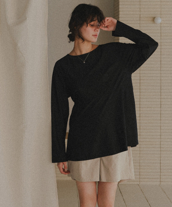 ティティベイト titivate 撥水バックゴムショートパンツ/ラッシュガード (ライトグレージュ) ライトグレージュ