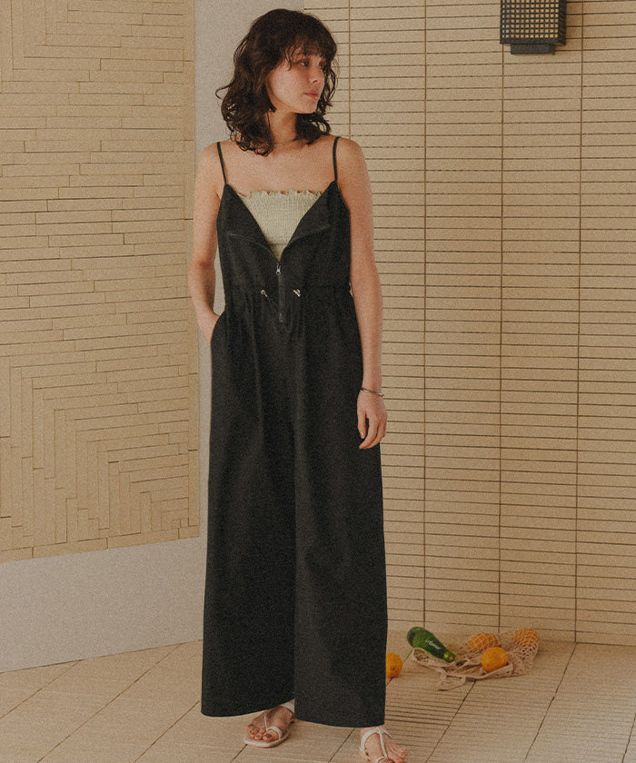 ティティベイト titivate 撥水オールインワン/ラッシュガード (ライトベージュ) ライトベージュ