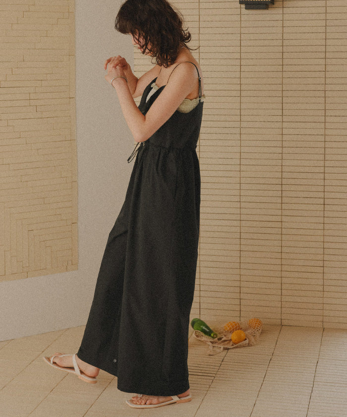 ティティベイト titivate 撥水オールインワン/ラッシュガード (ライトベージュ) ライトベージュ