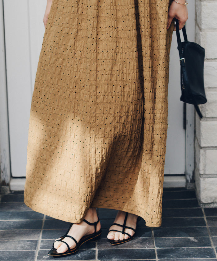 ティティベイト titivate エアリーバックリボンワンピース (アイボリー) アイボリー