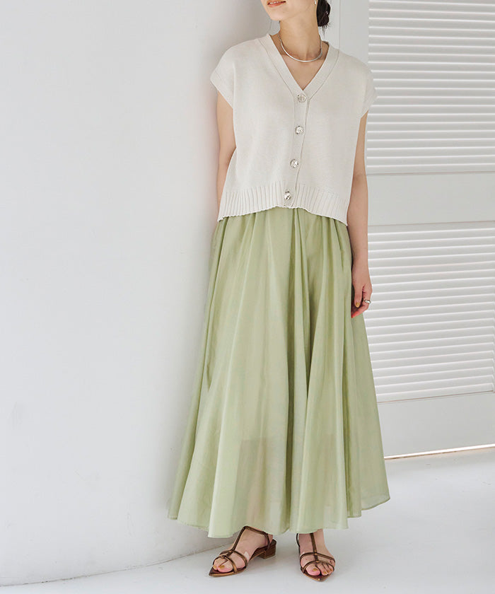 Titibate Titivate Sheer Tack聚集裙