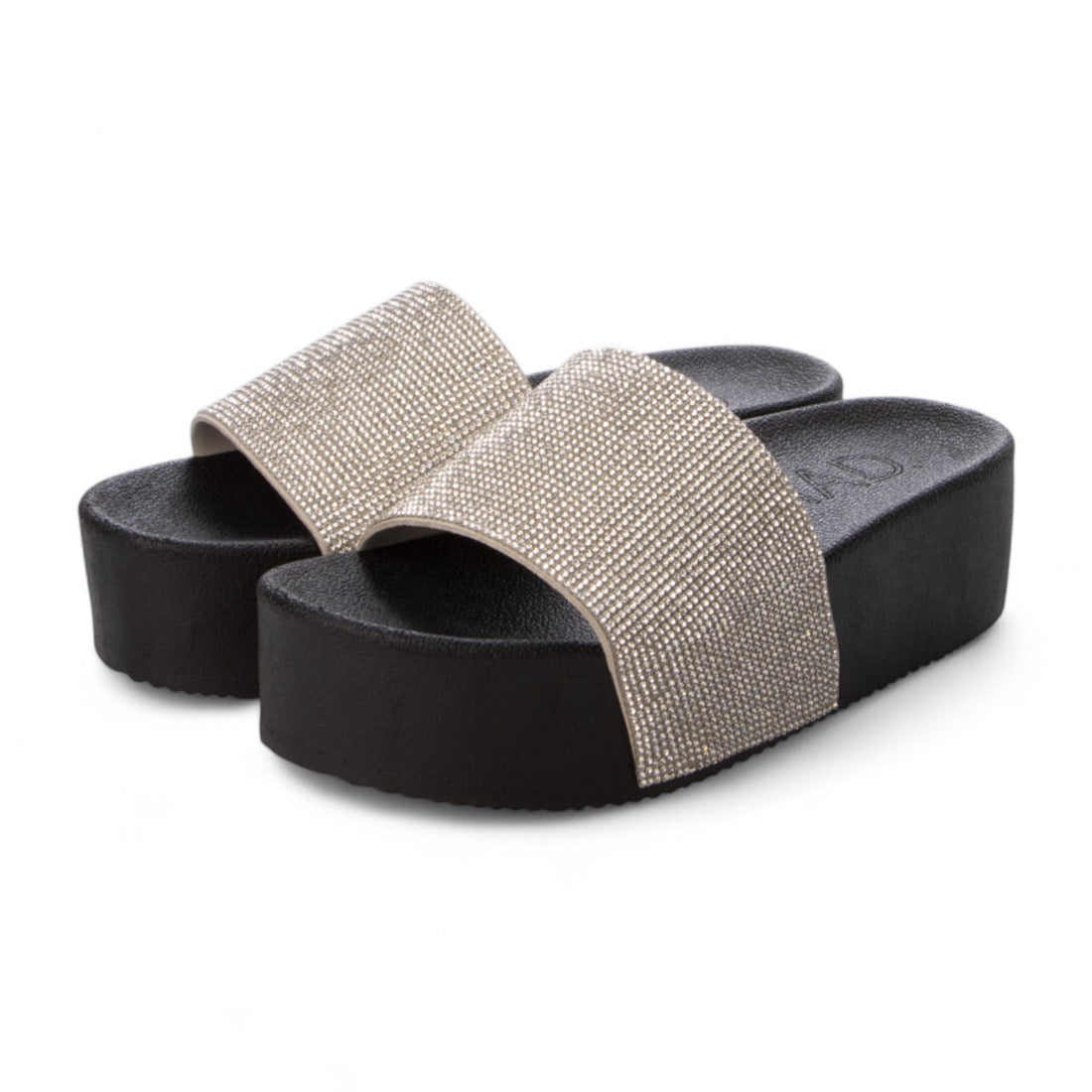 ティアッド TIAD. プラットフォームサンダル (シルバー) シルバー