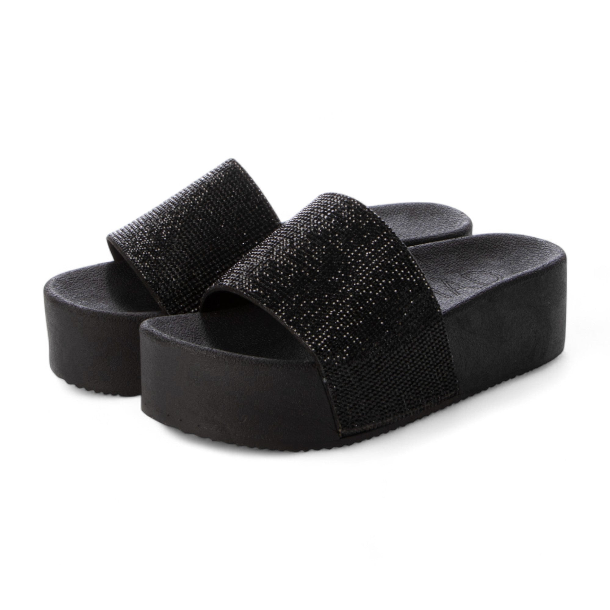 ティアッド TIAD. プラットフォームサンダル (ブラック) ブラック