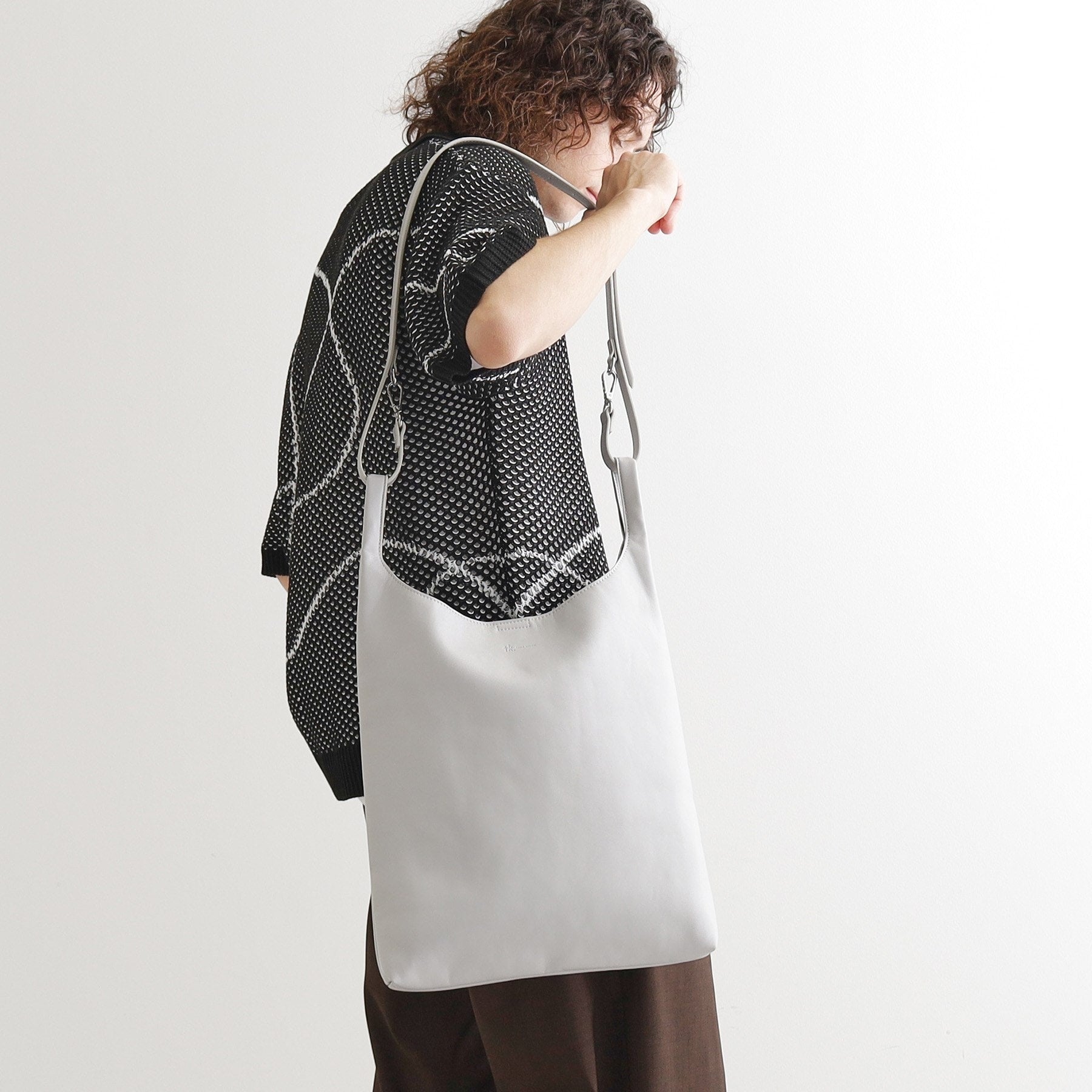 ティーケー タケオ キクチ tk.TAKEO KIKUCHI 2wayトートショルダーバッグ (ライトグレー(011)) ライトグレー(011)