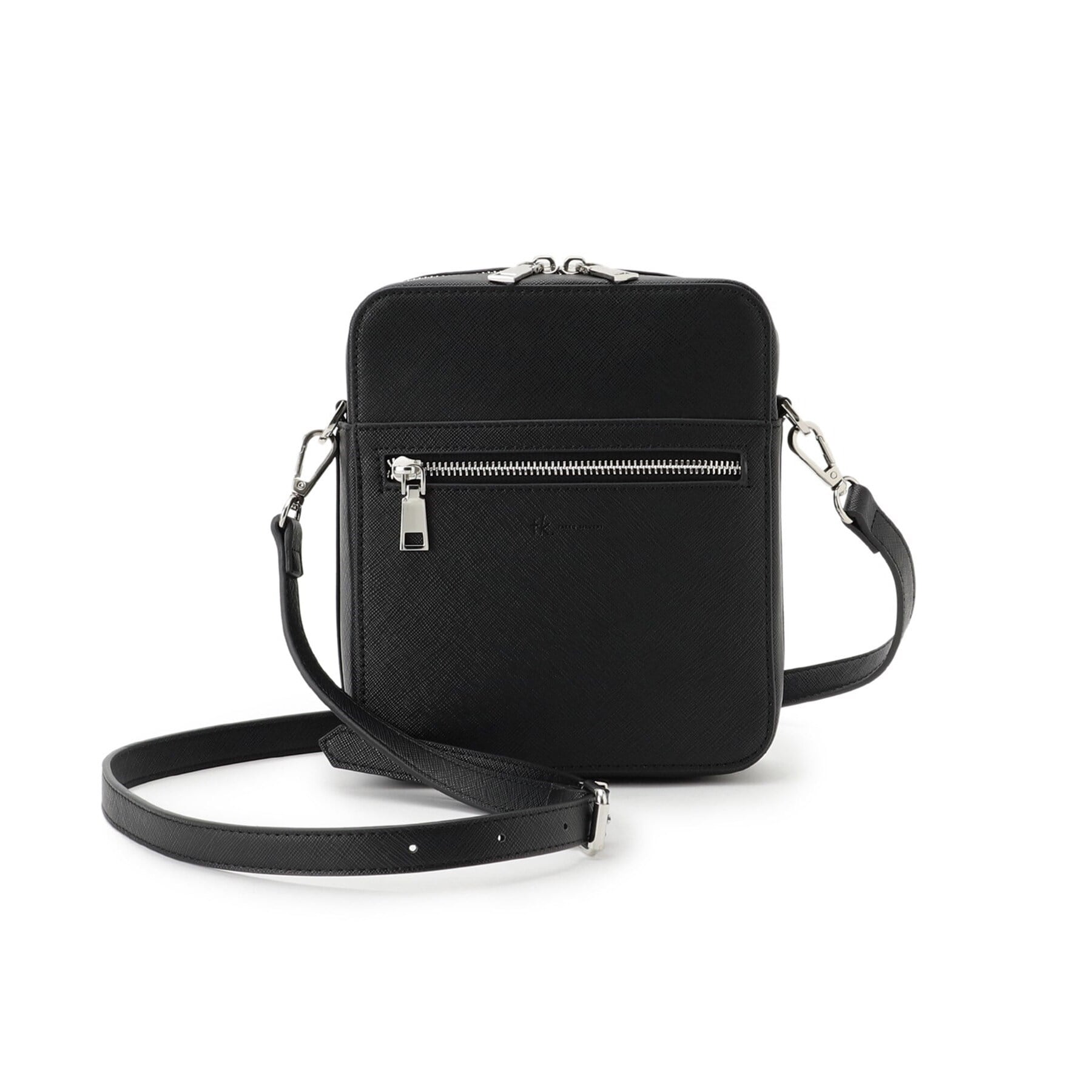 ティーケー タケオ キクチ tk.TAKEO KIKUCHI バイカラースクエアショルダーバッグ (ブラック(519)) ブラック(519)