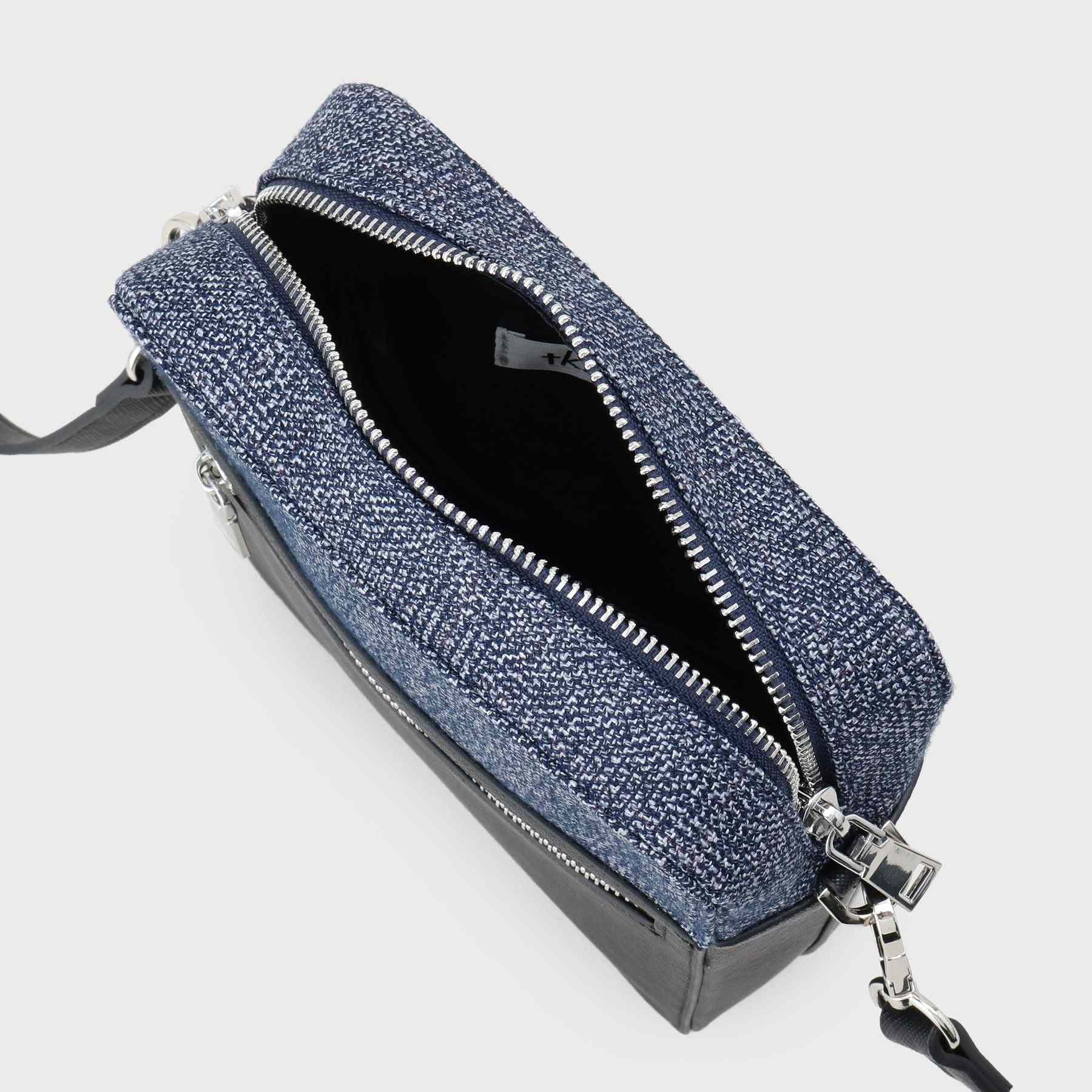 ティーケー タケオ キクチ tk.TAKEO KIKUCHI バイカラースクエアショルダーバッグ (ブラック(519)) ブラック(519)