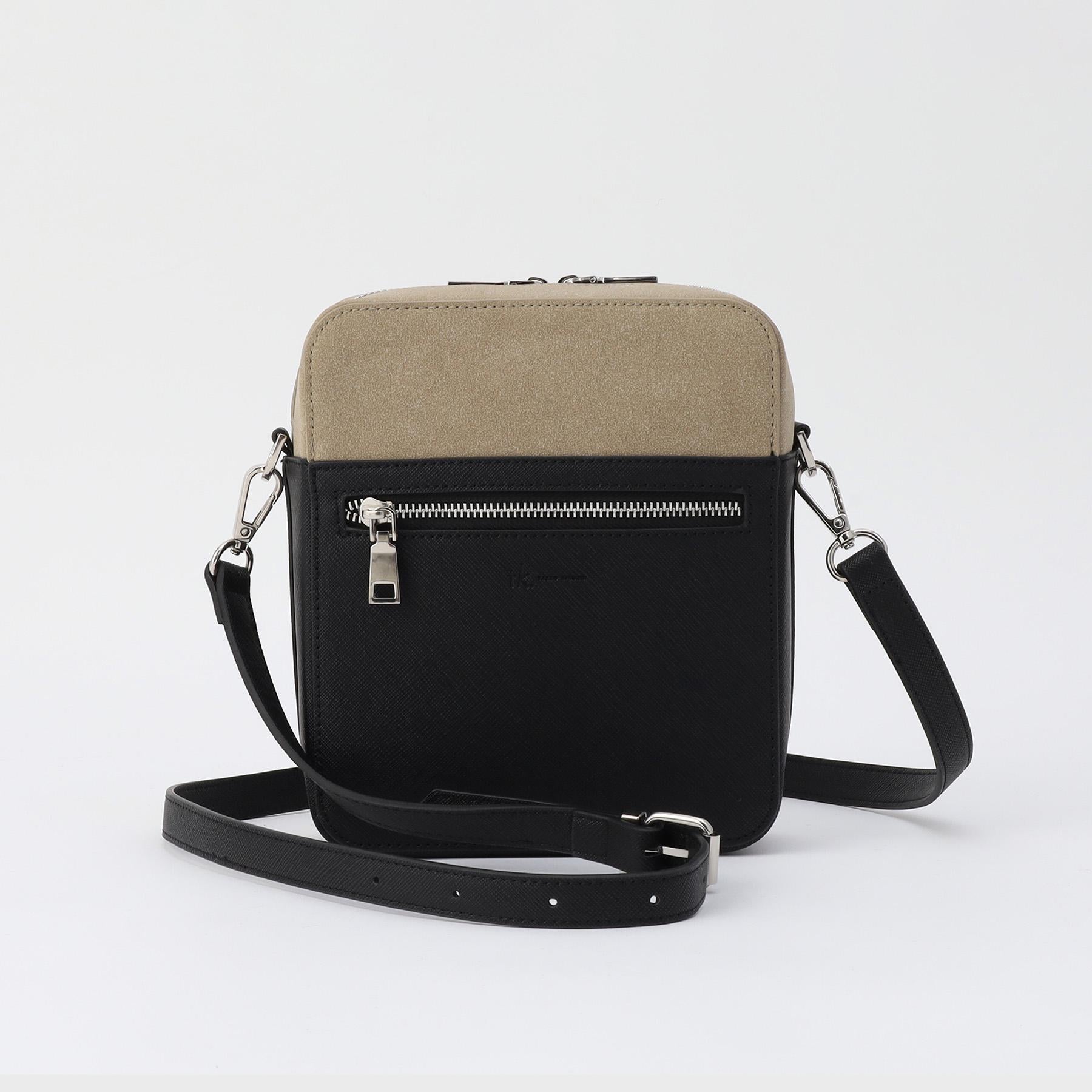 ティーケー タケオ キクチ tk.TAKEO KIKUCHI バイカラースクエアショルダーバッグ (ベージュ(252)) ベージュ(252)