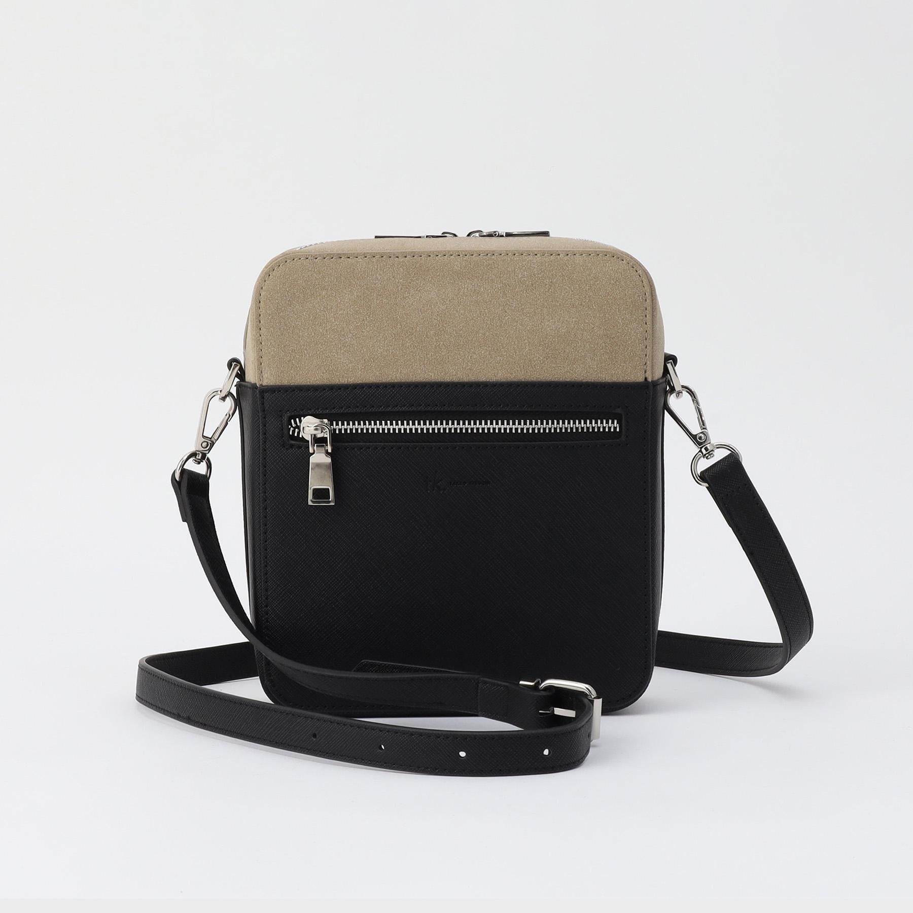 ティーケー タケオ キクチ tk.TAKEO KIKUCHI バイカラースクエアショルダーバッグ (ベージュ(252)) ベージュ(252)