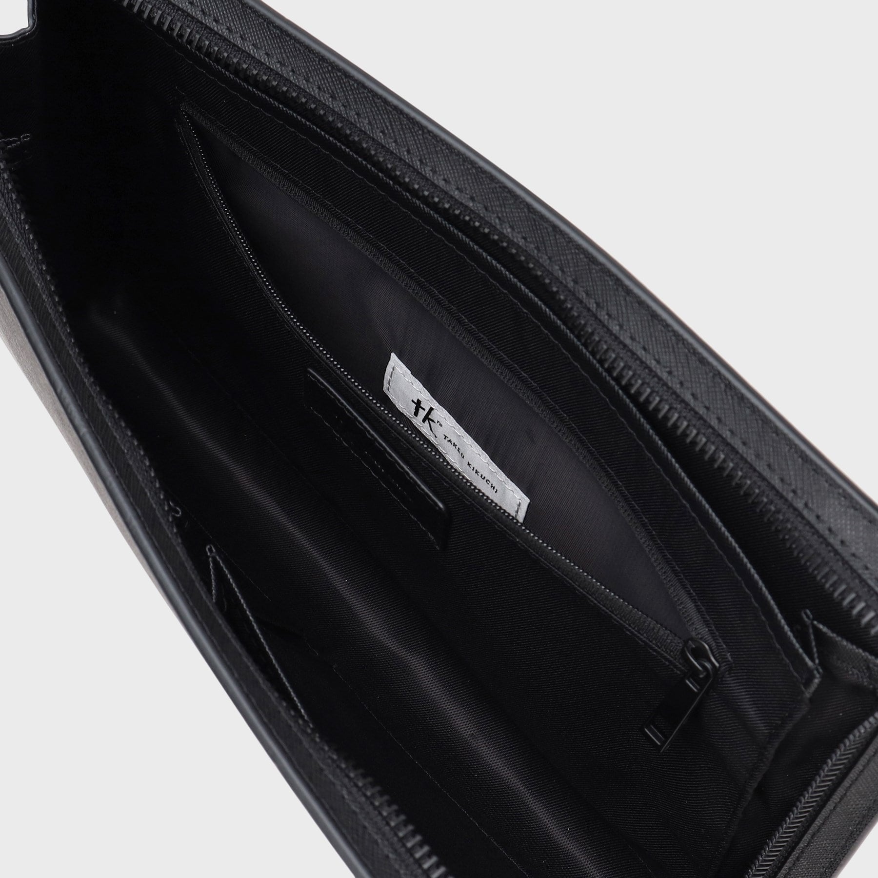 ティーケー タケオ キクチ tk.TAKEO KIKUCHI リアルレザークラッチ(冠婚葬祭OK) (ブラック(019)) ブラック(019)