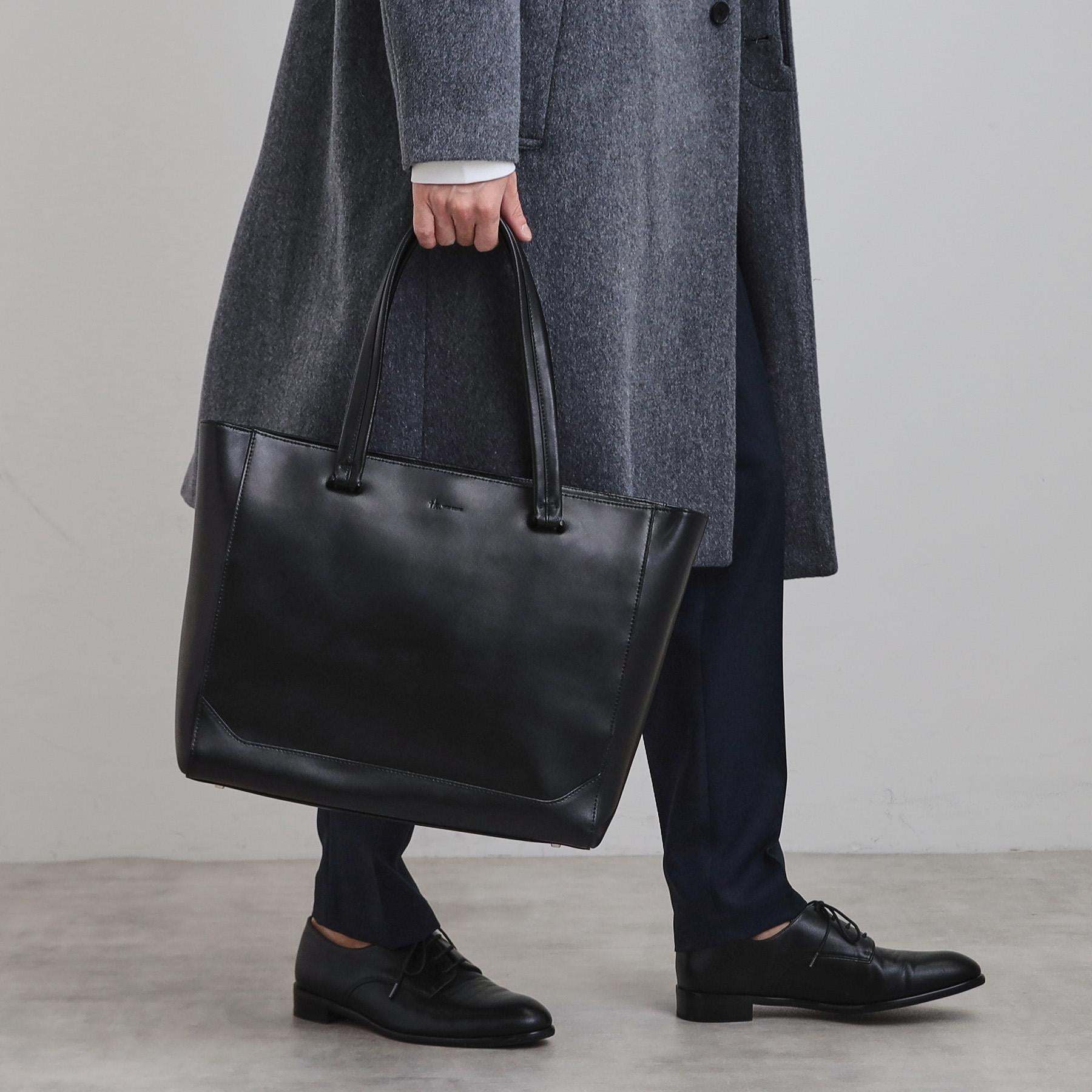 ティーケー タケオ キクチ tk.TAKEO KIKUCHI Refined Leather トートバッグ (ブラウン(043)) ブラウン(043)