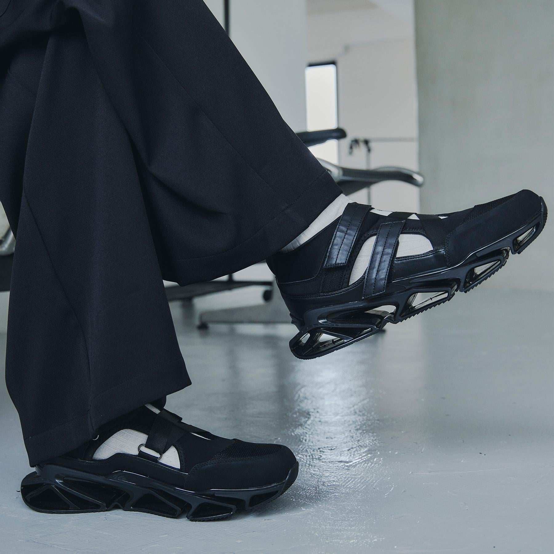 ティーケー タケオ キクチ tk.TAKEO KIKUCHI アクションソールスニーカーサンダル (ブラック(019)) ブラック(019)