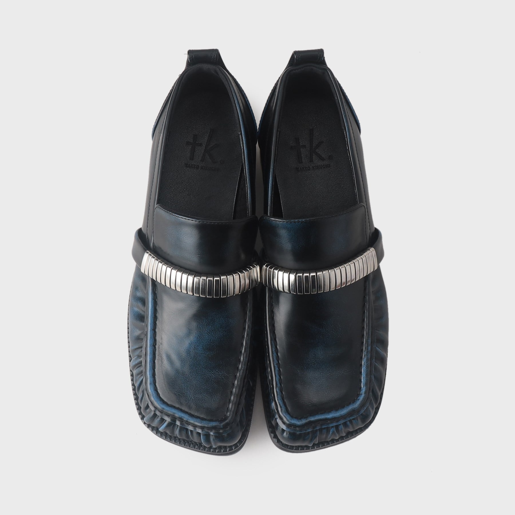 ティーケー タケオ キクチ tk.TAKEO KIKUCHI カラーローファー (ブラック(019)) ブラック(019)