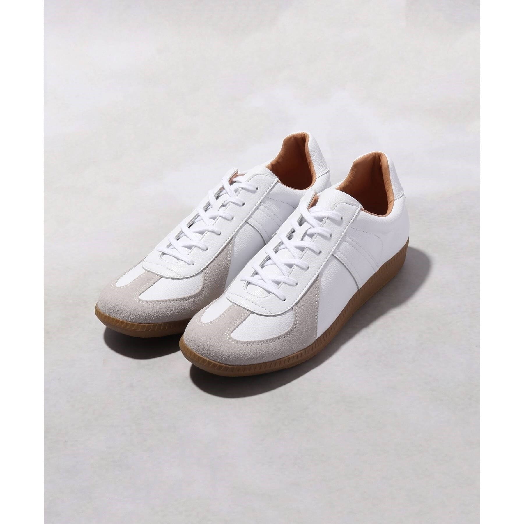 ティーケー タケオ キクチ tk.TAKEO KIKUCHI GERMAN TRAINER 別注レザースニーカー (ホワイト(001)) ホワイト(001)