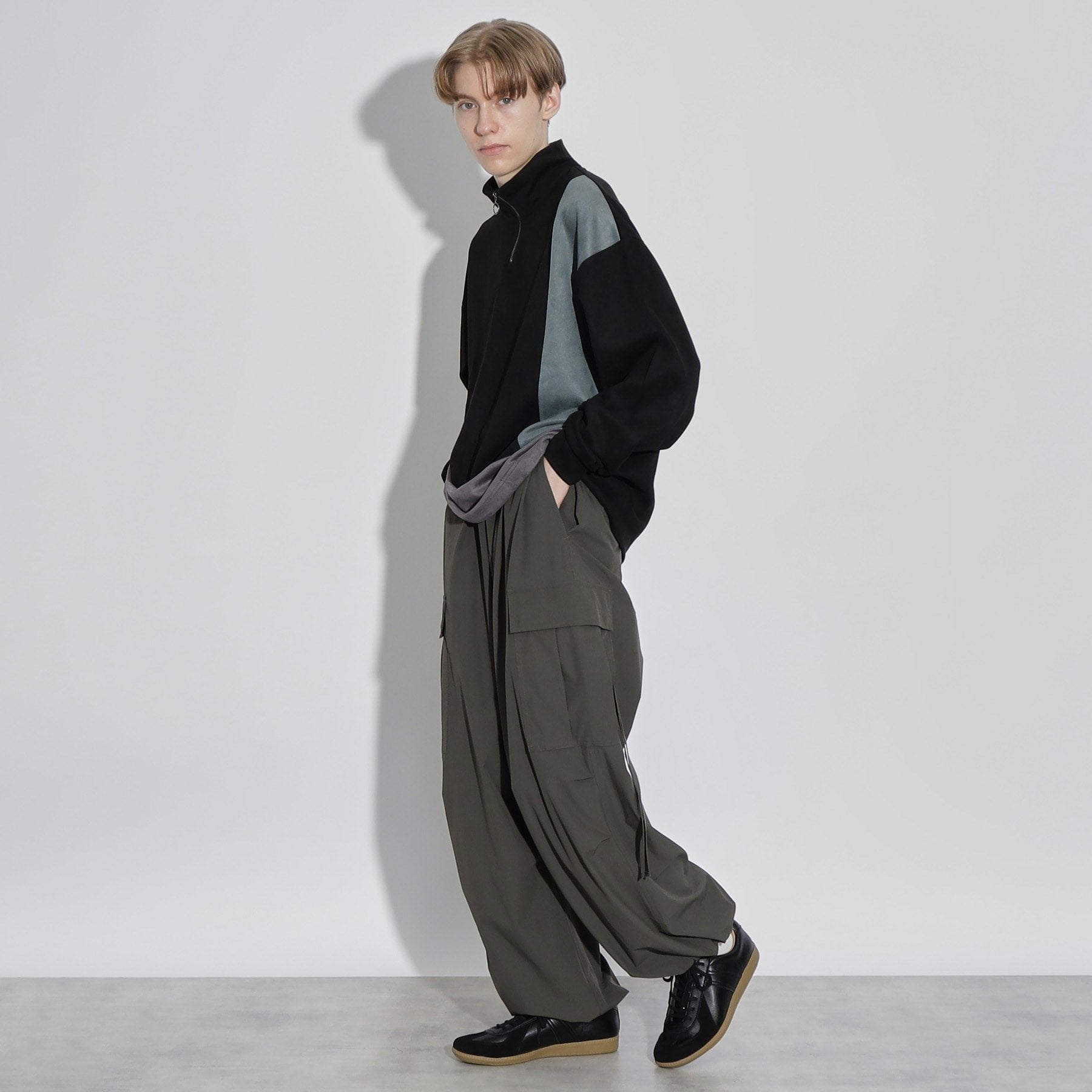 ティーケー タケオ キクチ tk.TAKEO KIKUCHI GERMAN TRAINER 別注レザースニーカー (ホワイト(001)) ホワイト(001)